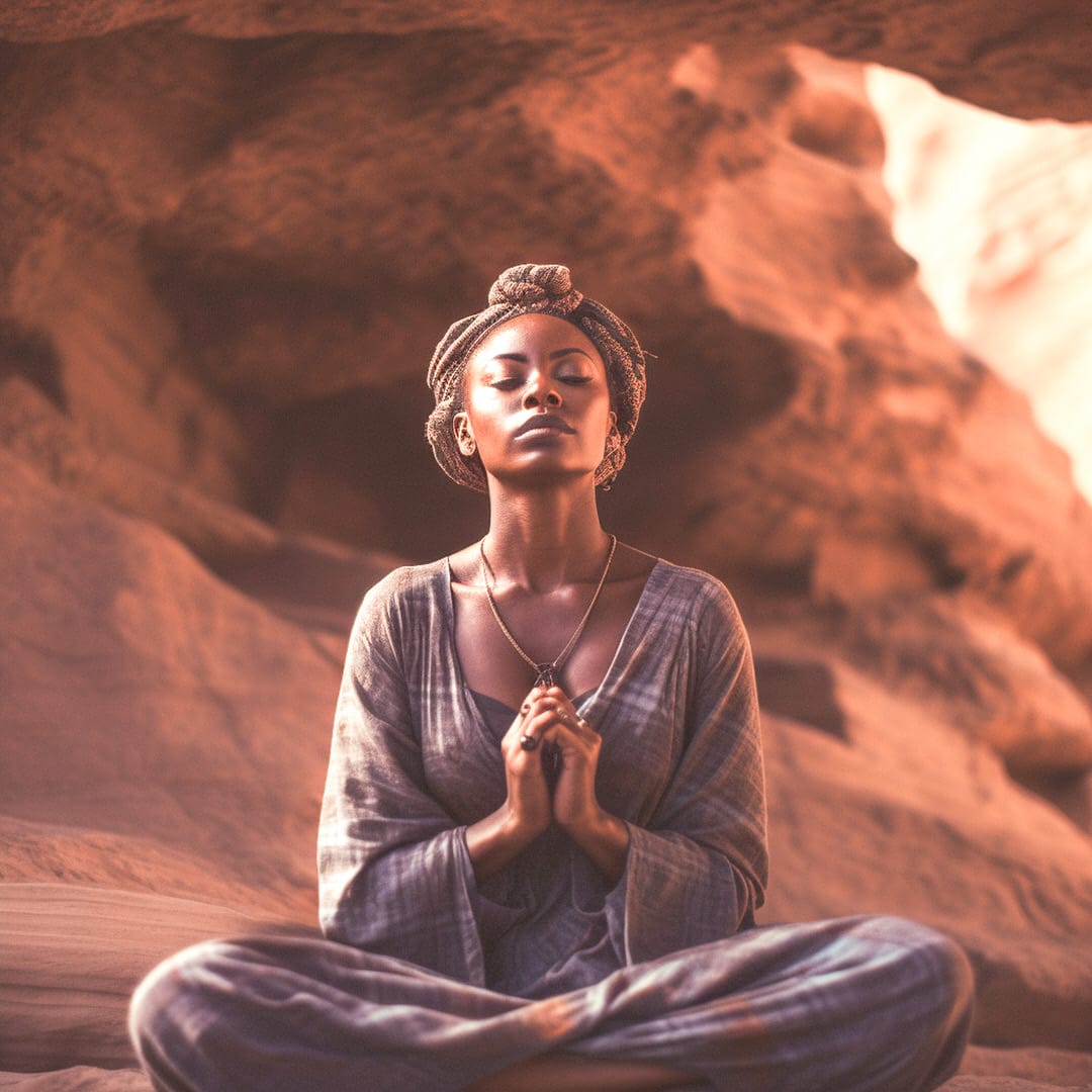 Woman Meditating