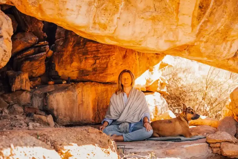 Daria Rasmussen silent retreat at Bliss and Stars Cederberg South Africa 768x512 2